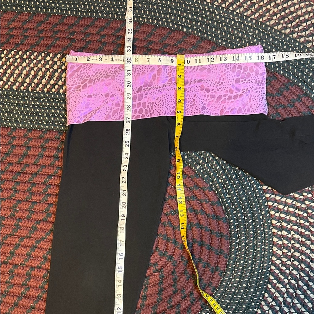 PINK‎ Victoria’s Secret Fold Over Y2K Leggings Size Large - Picture 6 of 6